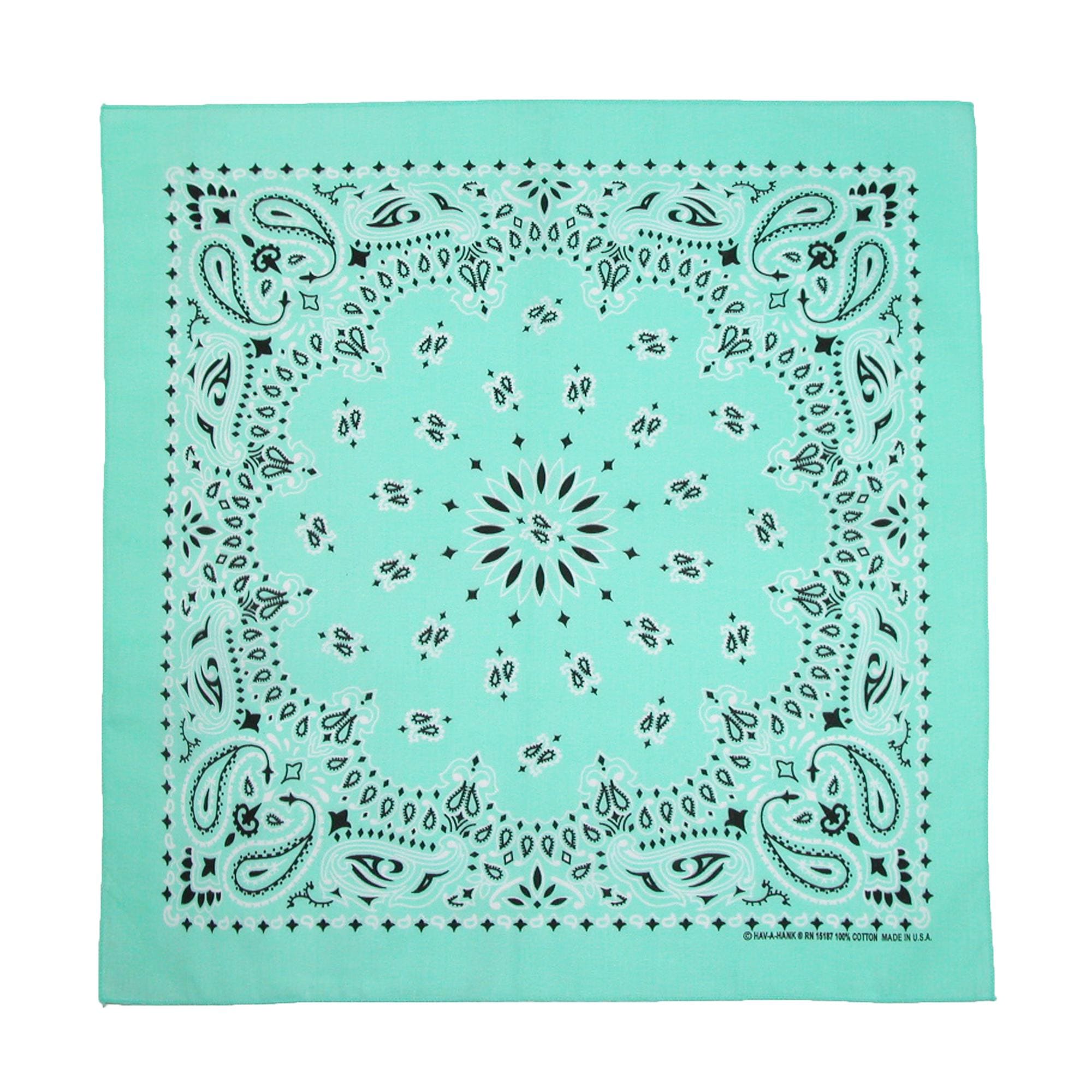 CTM® Pastel Paisley Bandanas - Pastel Paisley Bandanas