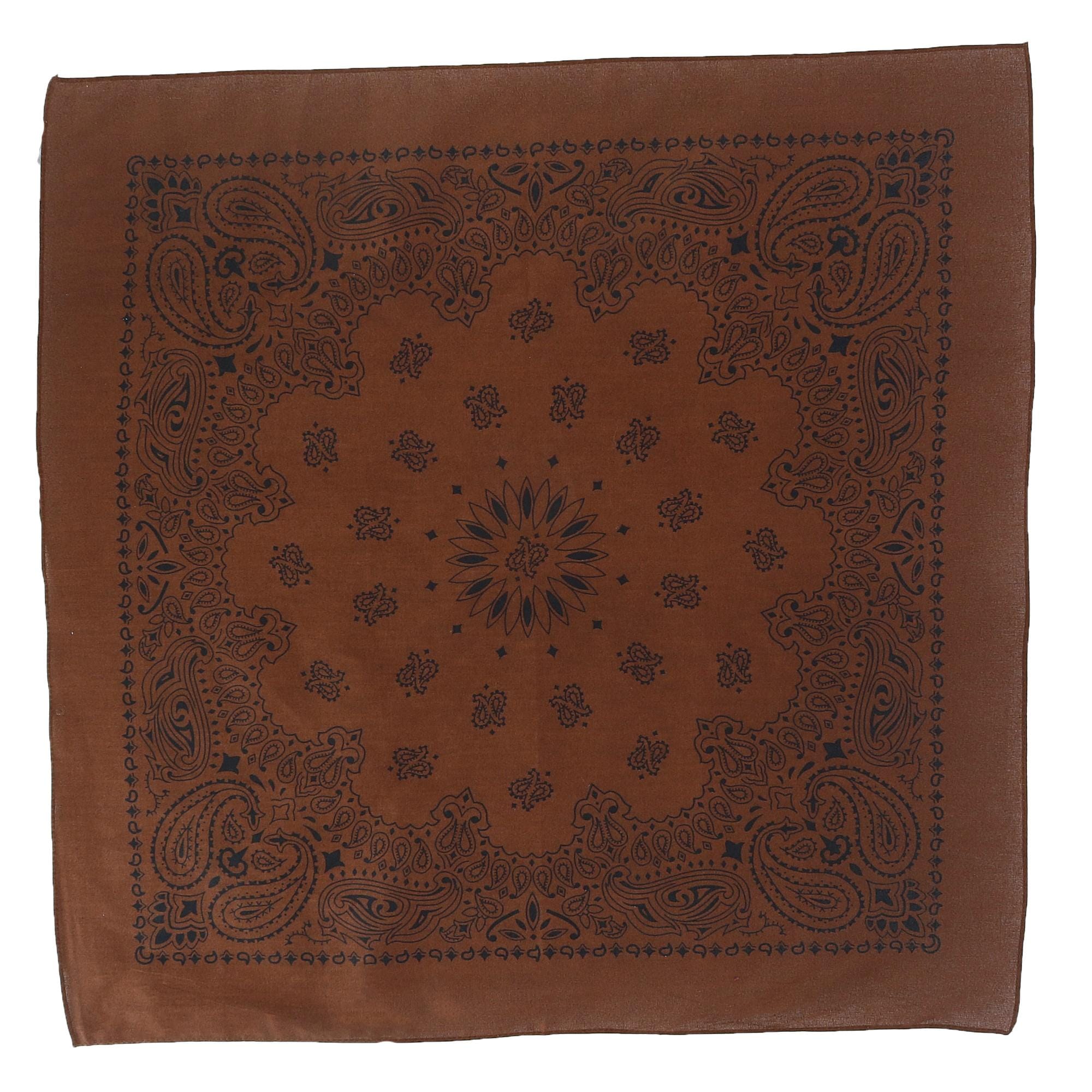 CTM® 27 Inch Austin Paisley Print Bandana