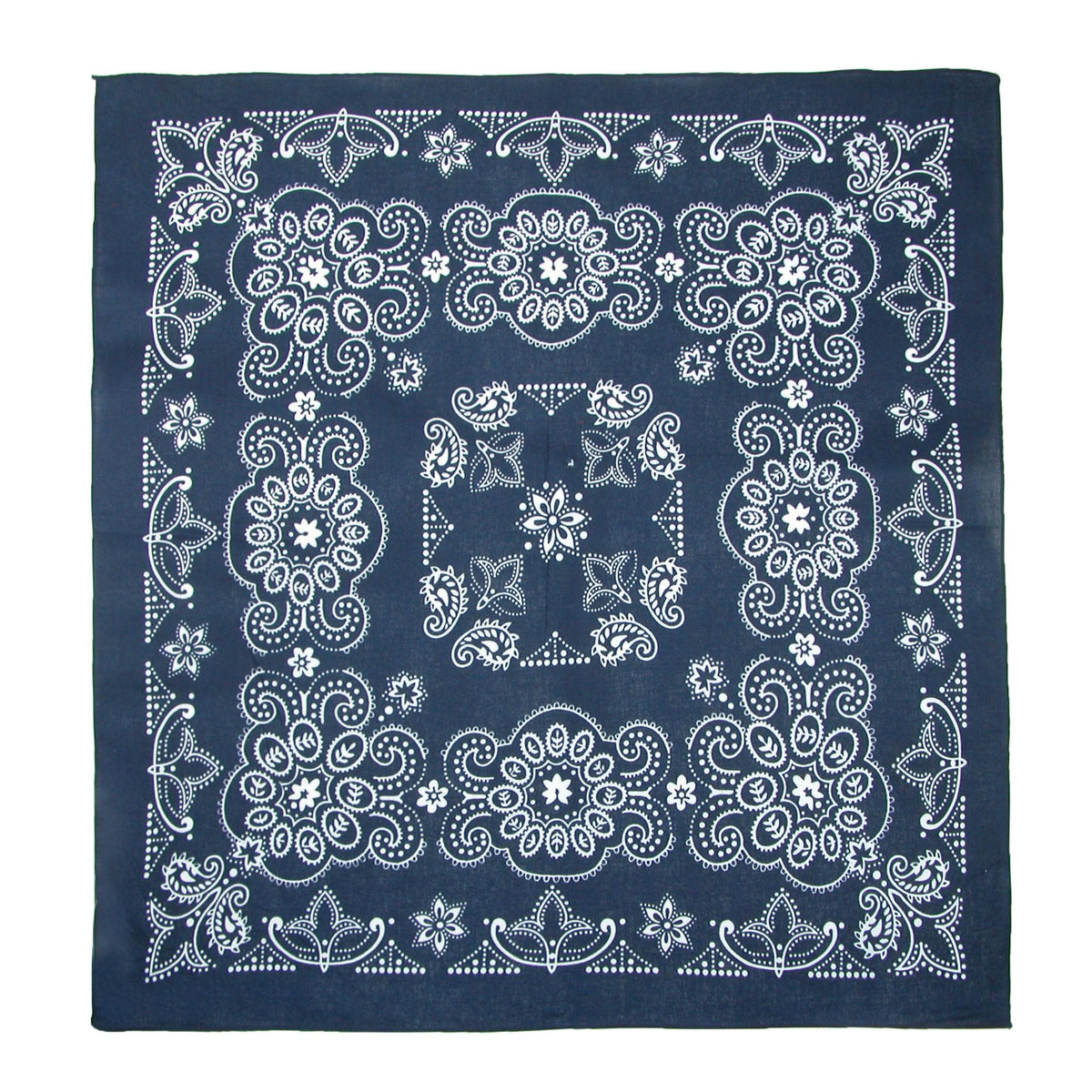 CTM® 27 Inch Extra Large Cotton Paisley Bandana (Pack of 6)