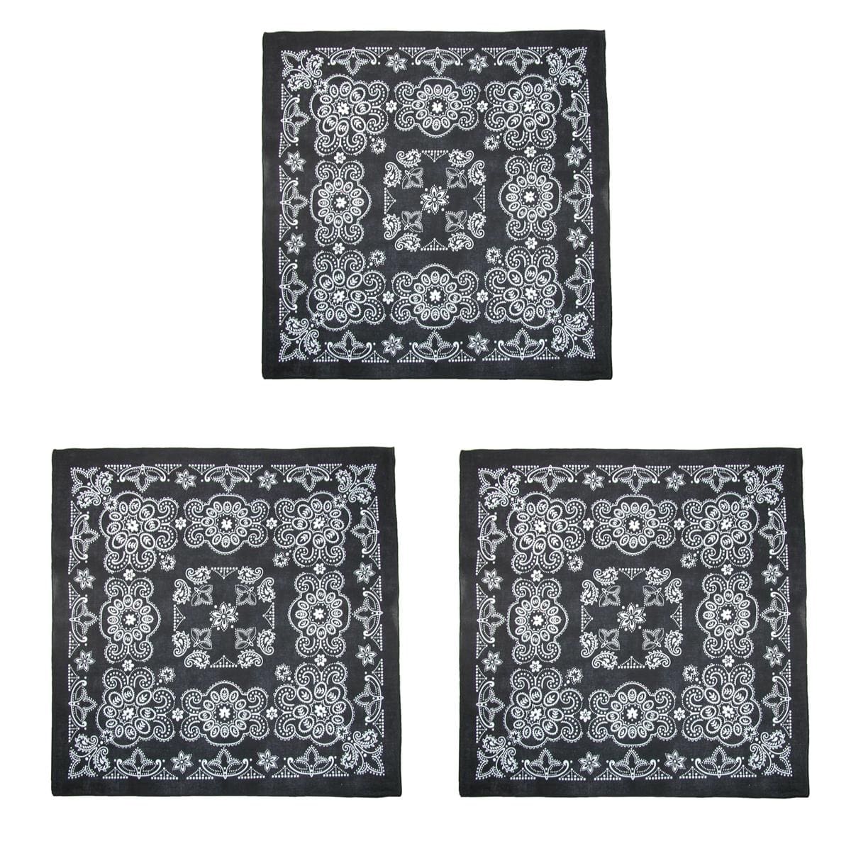 CTM® Cotton Giant-Danna Large Bandanas (Pack of 3)