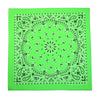 Cotton Neon Paisley Bandanas