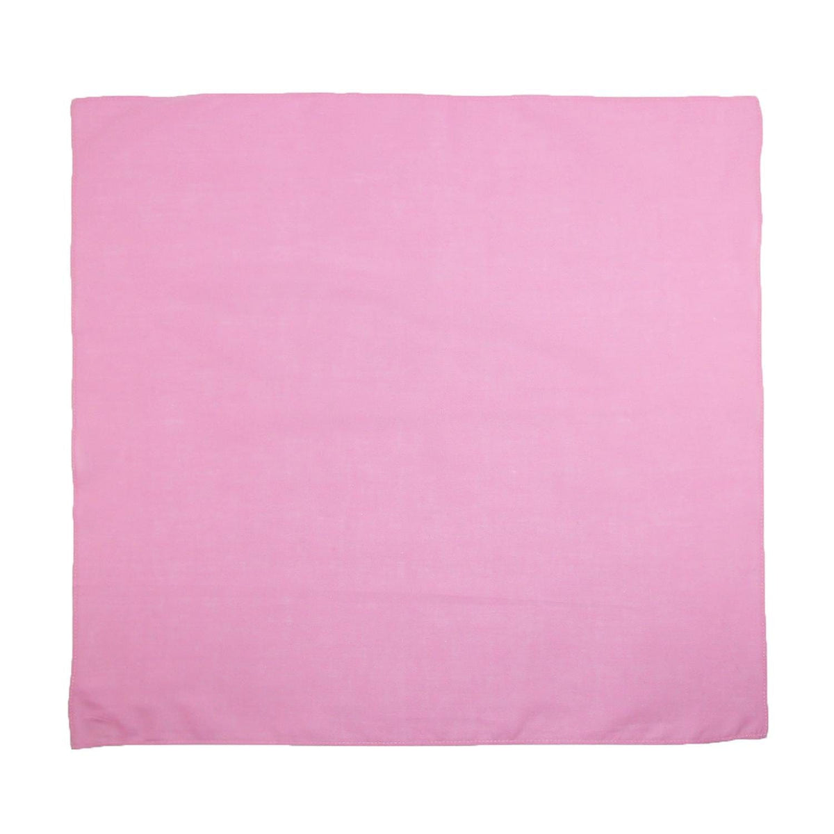CTM® Cotton Solid Color Bandanas - Light Pink