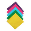 Multi Color Solid Bandanas (Pack of 5)
