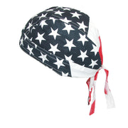 Men's Cotton American Flag Do Rag Cap