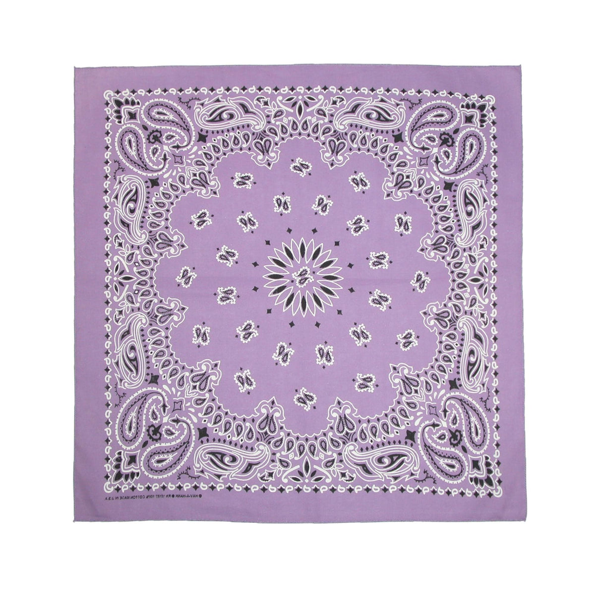 CTM® Women's Cotton Pastel Paisley Print Bandana Kit (Pack of 3) - Mint, Lavender, Strawberry