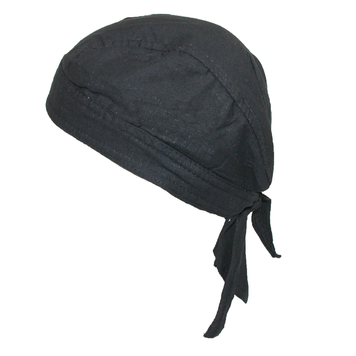 CTM® Men's Cotton Lined Solid Do Rag Cap (Pack of 5)