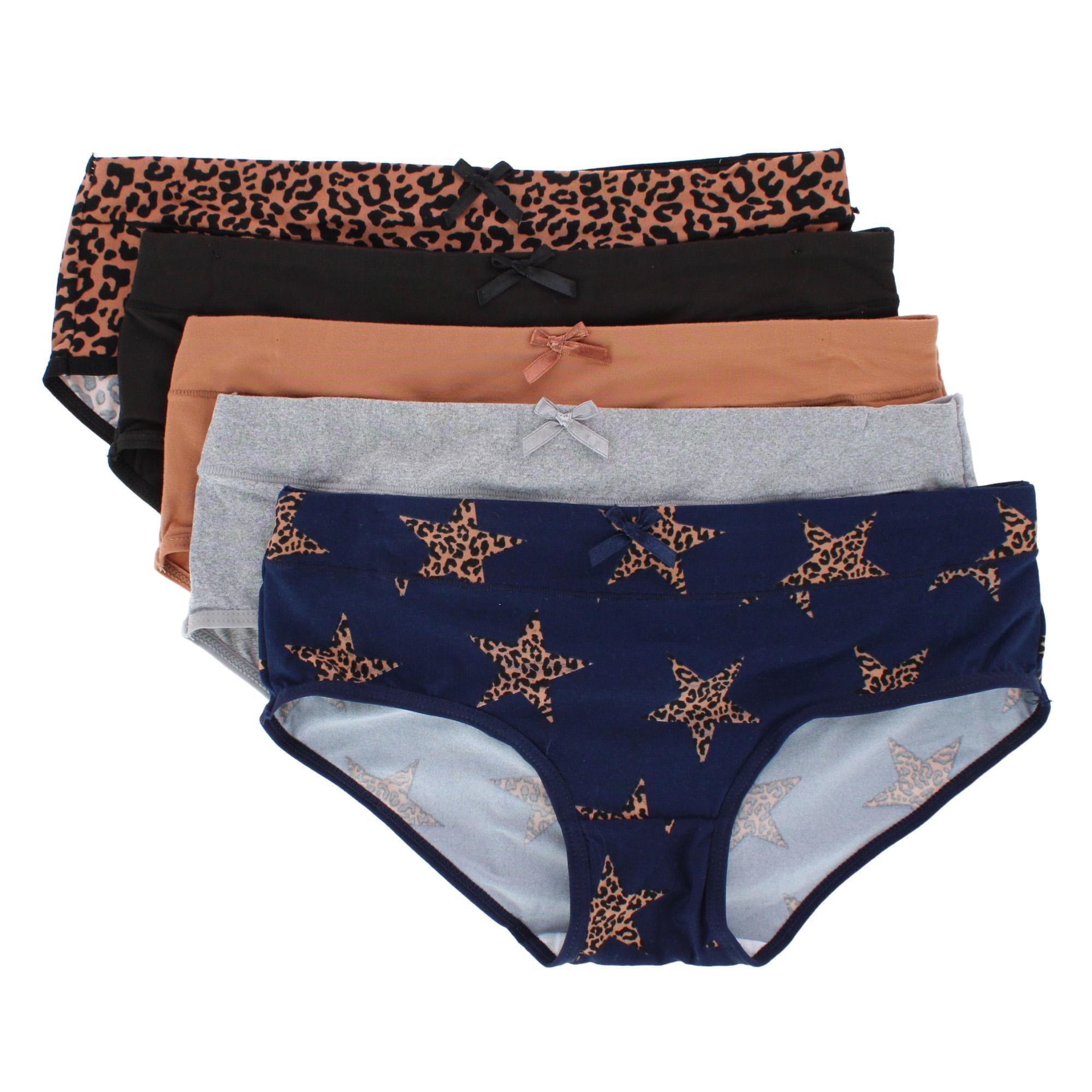 Spree Women's Hipster Panty Graphic Print (5 Pack)