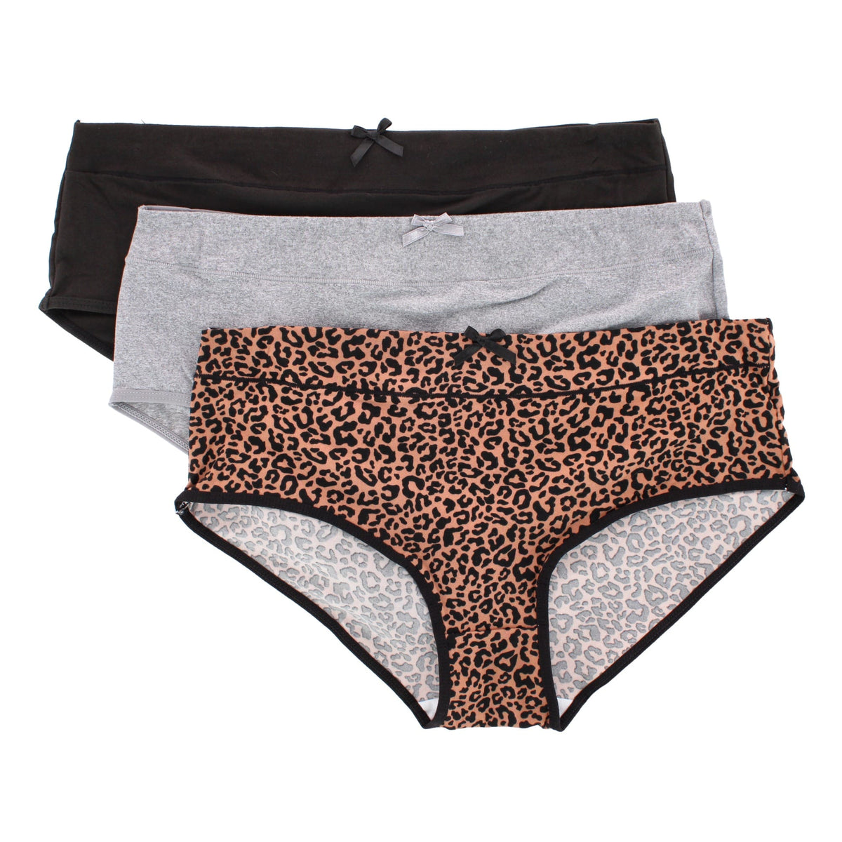 Carrie Amber Women's Plus Hipster Panty Graphic Print (3 Pack)