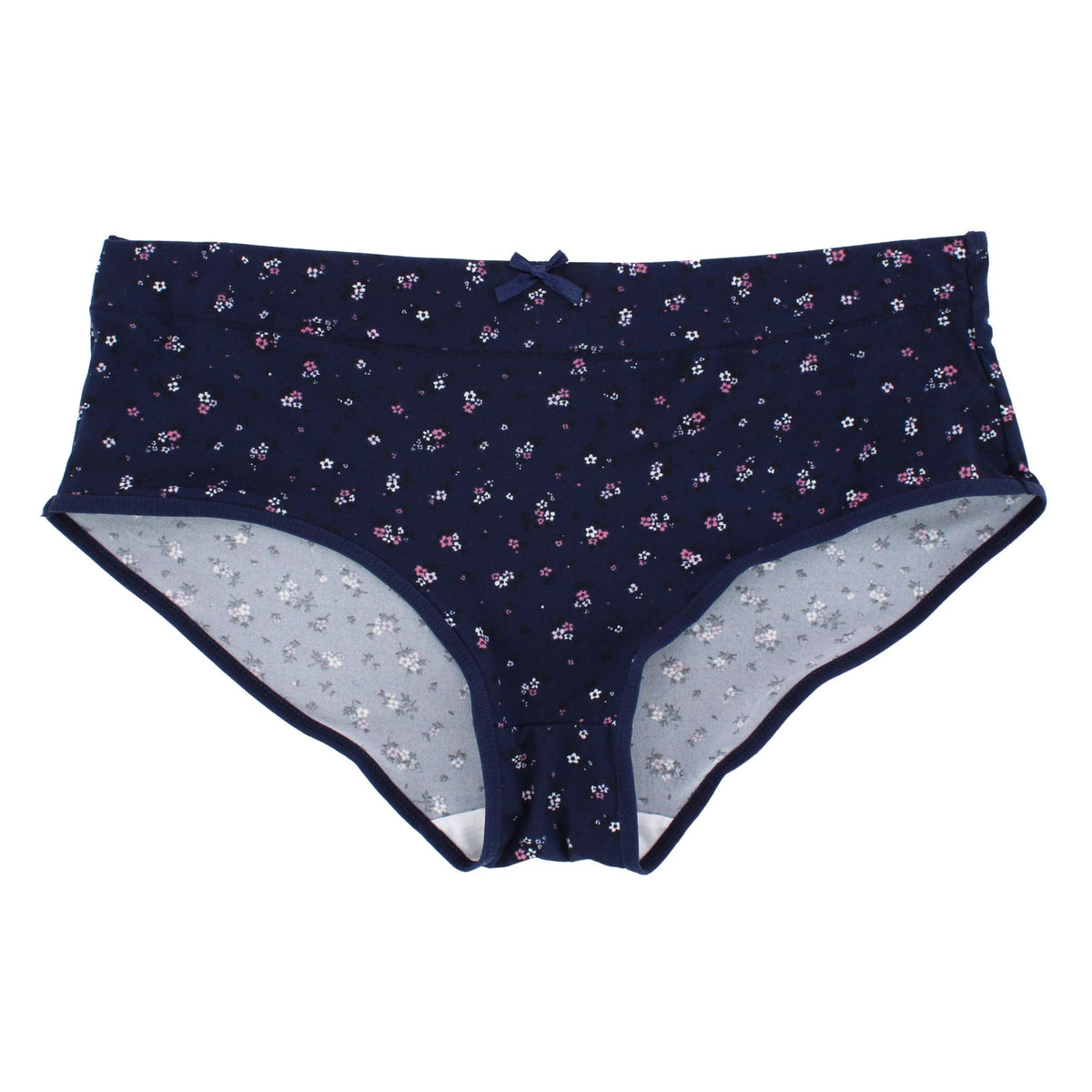 Carrie Amber Women's Plus Hipster Panty Graphic Print (3 Pack) - Floral