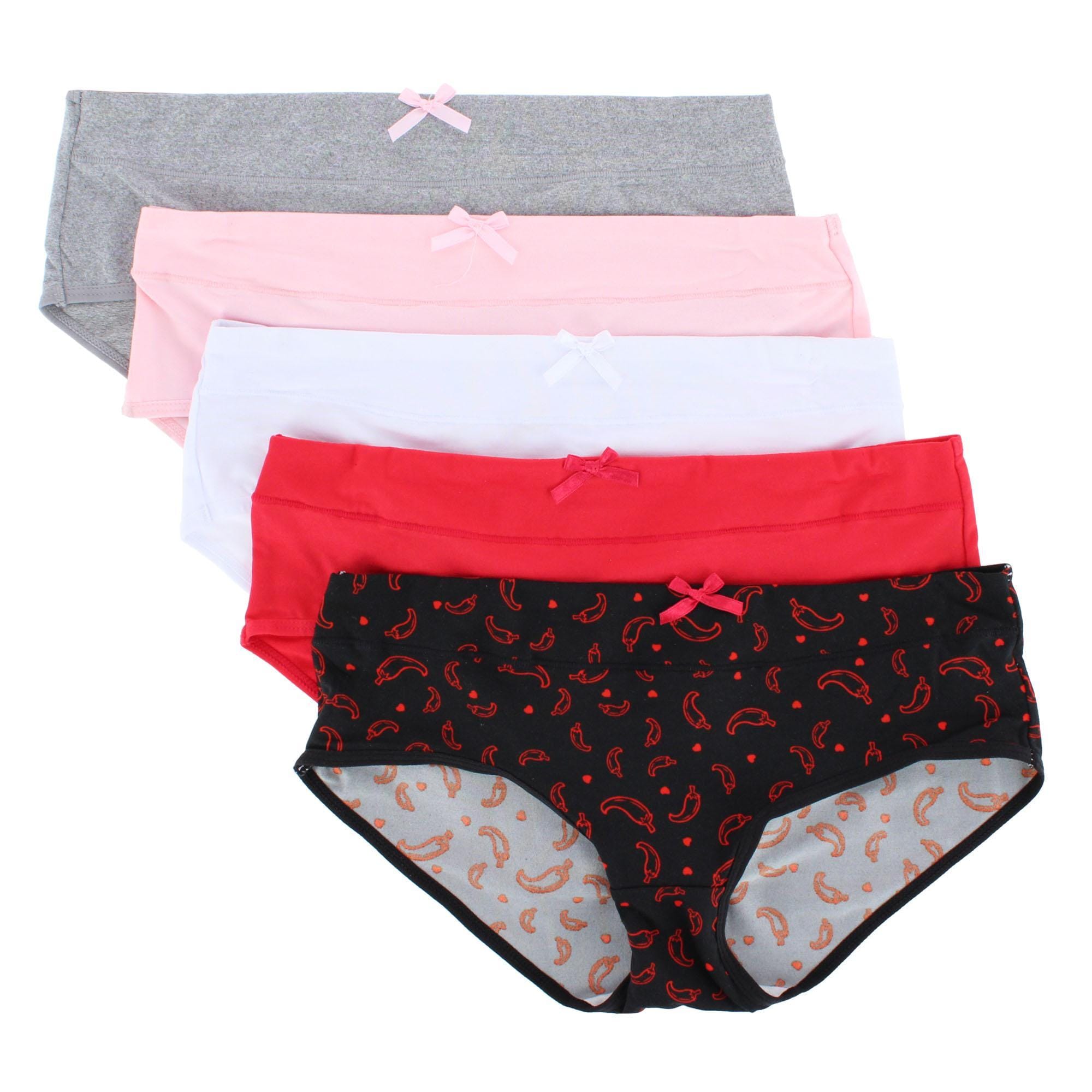Spree Women's Comfort Hipster Panty (5 Pack) - Women's Comfort Hipster Panty (5 Pack)