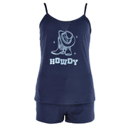 Young Women's Cami Tank Top and Short Pajama Sleep Set