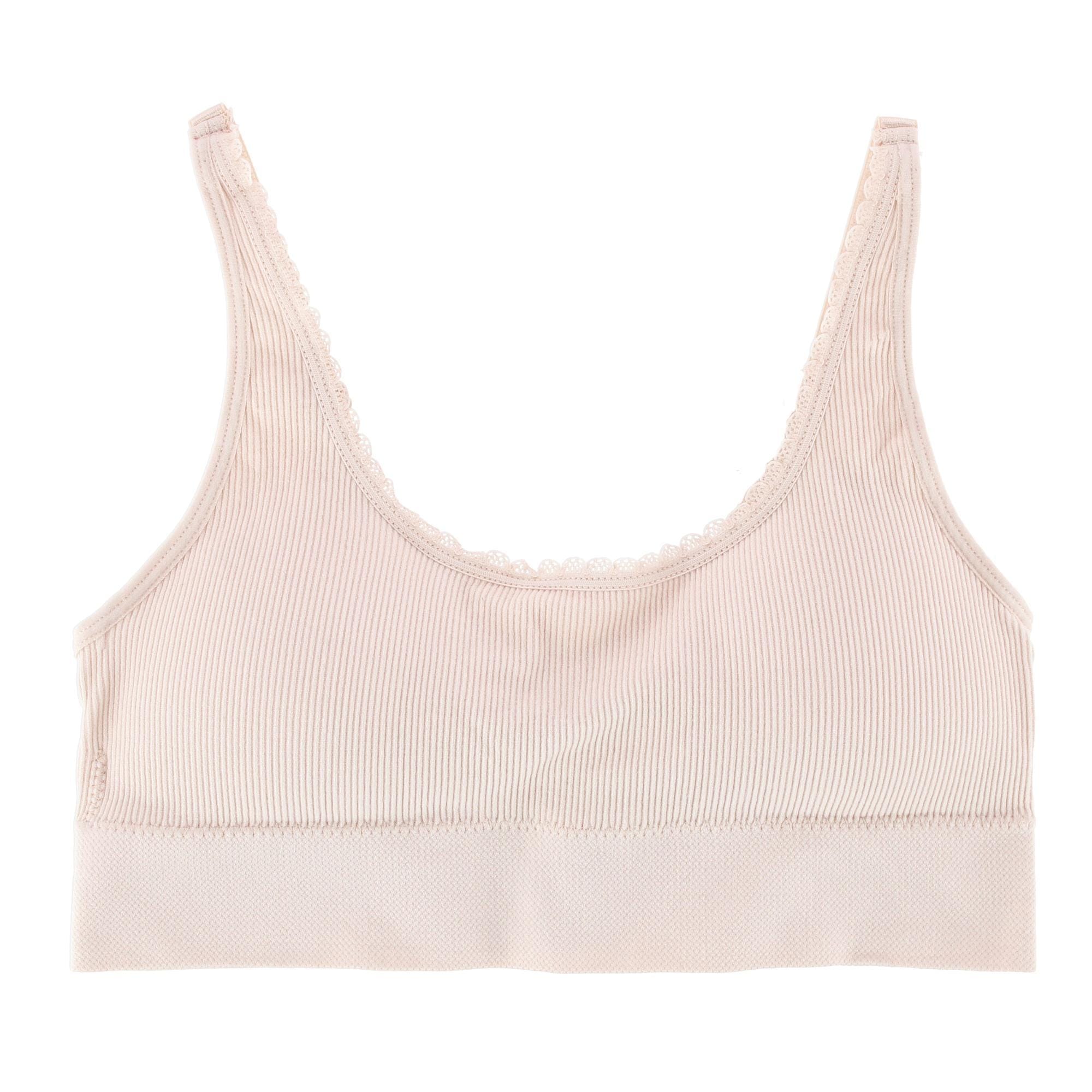 Carrie Amber Women's Textured Rib Seamless Bra (3 Pack) - Multicolor