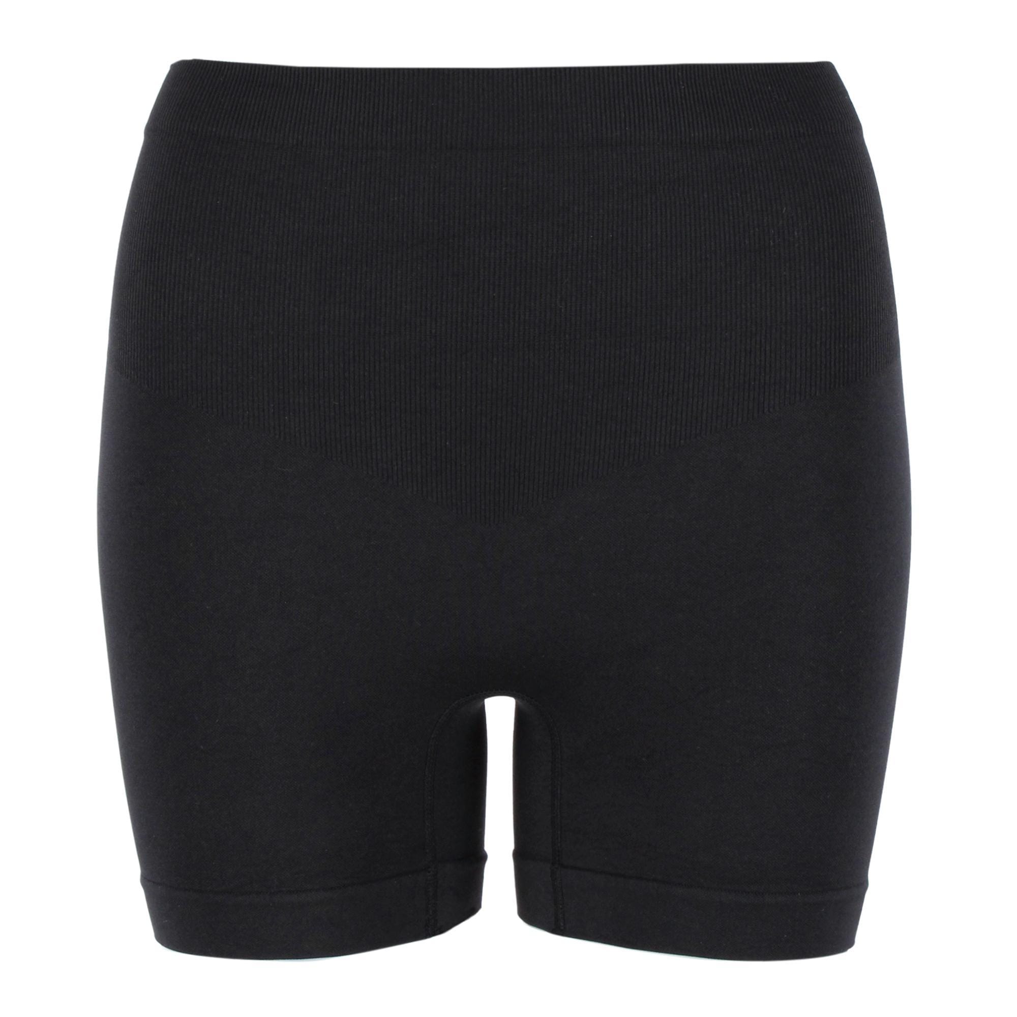 Carrie Amber Women's Seamless Shapewear Biker Shorts (3 Pack) - Multicolor