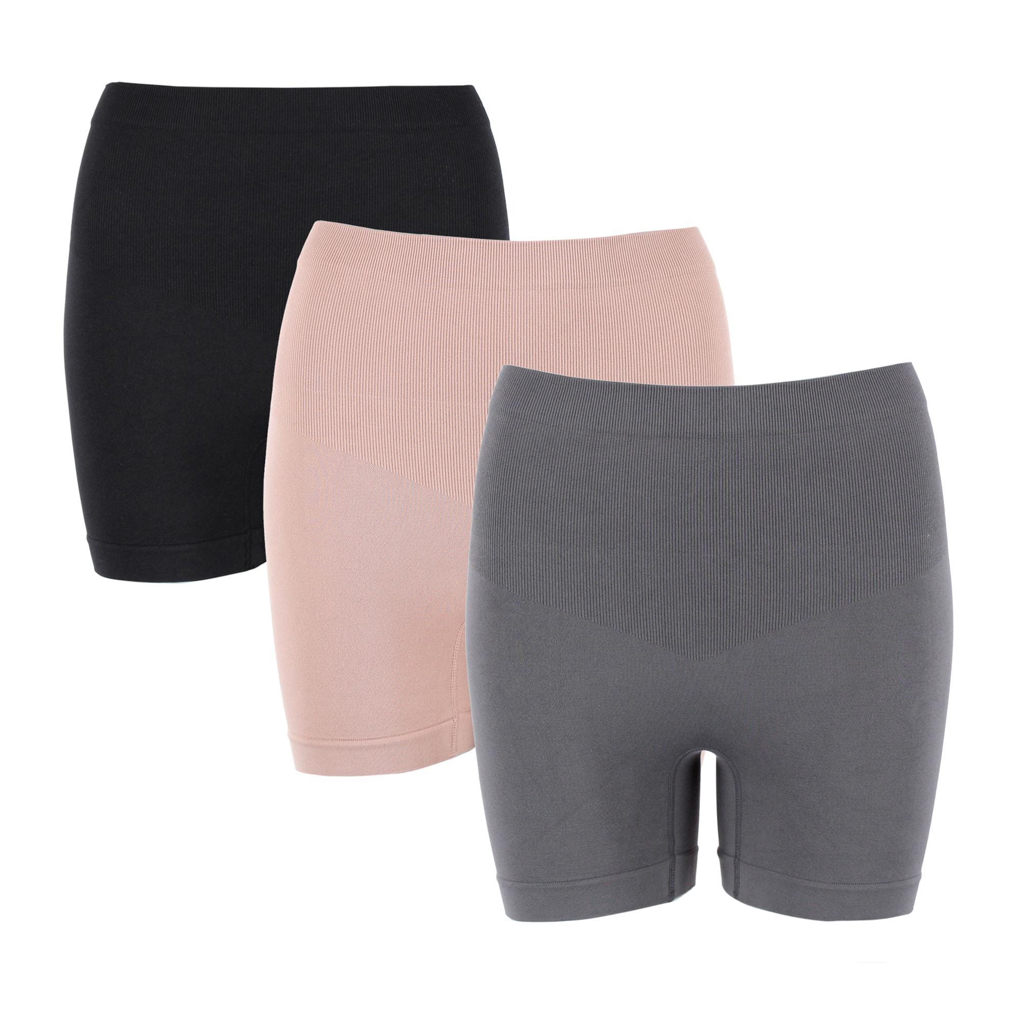 Women's Seamless Shapewear Biker Shorts (3 Pack)