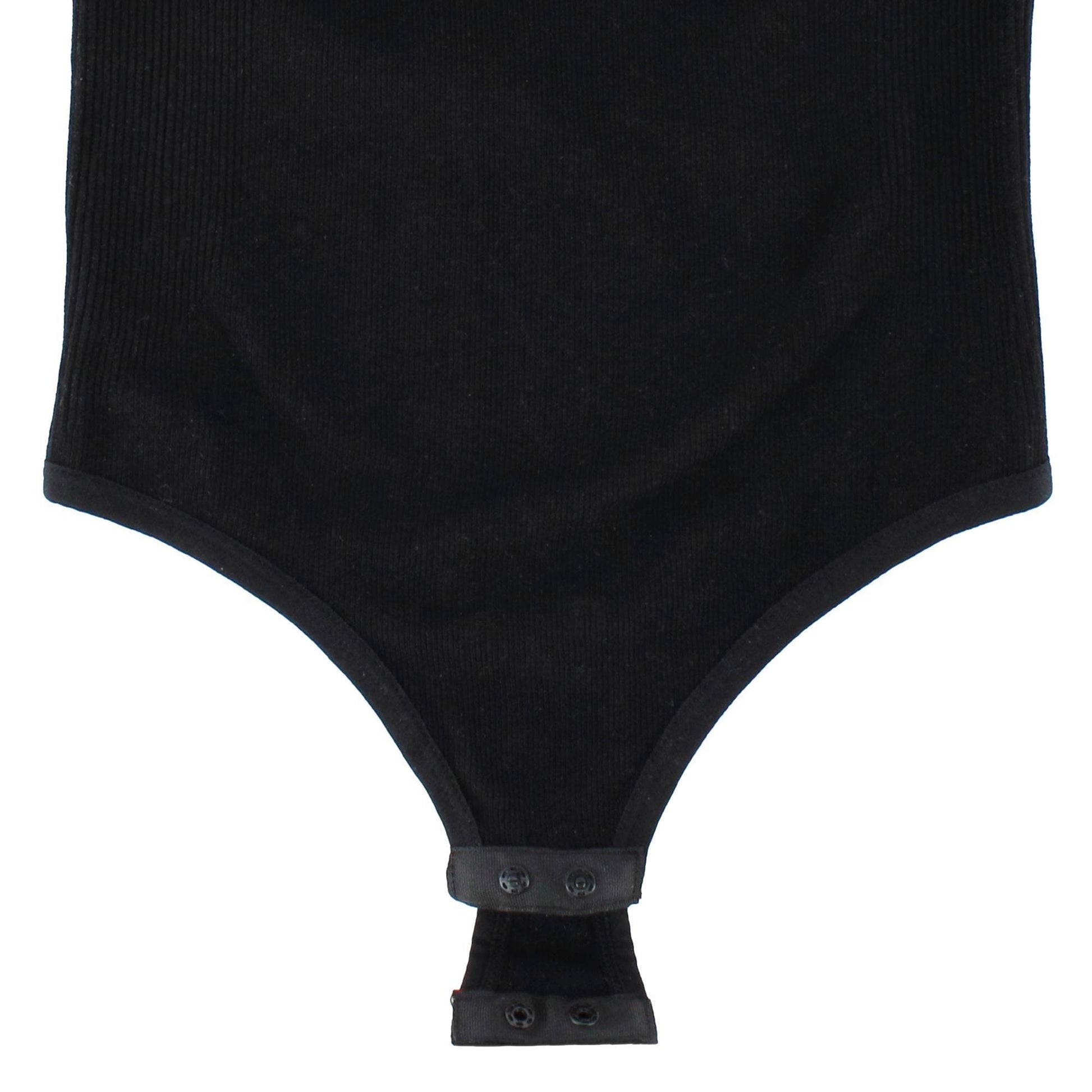 Paris Blues Women's Molded Cup Seamless Thong Bodysuit - Black