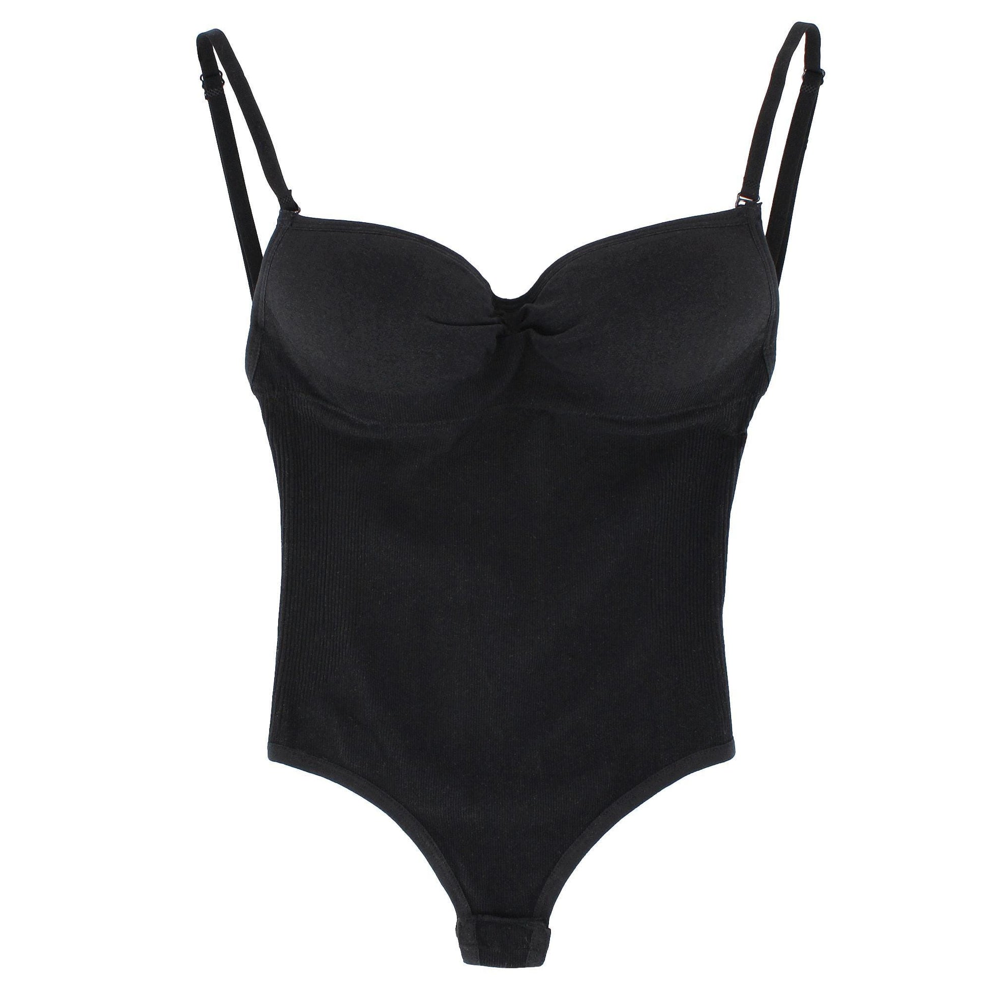 Paris Blues Women's Molded Cup Seamless Thong Bodysuit - Women's Molded Cup Seamless Thong Bodysuit