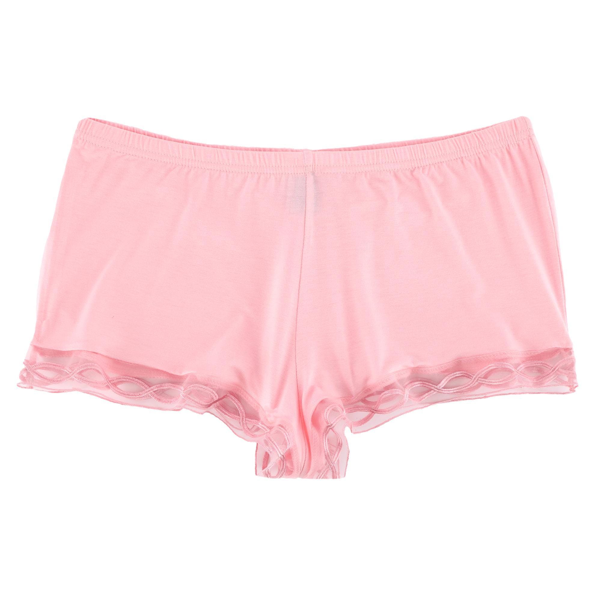 Rachel Roy Women's Laced Embriodery Cami Short Pajama Set - Pink