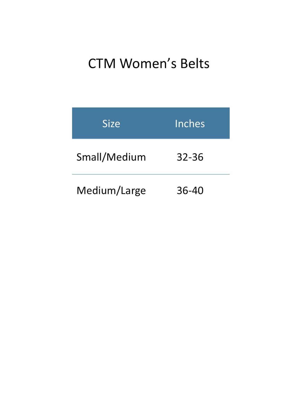 CTM® Women's Perforated Design Leather Belt - Brown