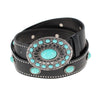 Women's Western Bohemian Turquoise Buckle Belt