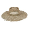 Women's Frayed Edge Seagrass Boater Hat