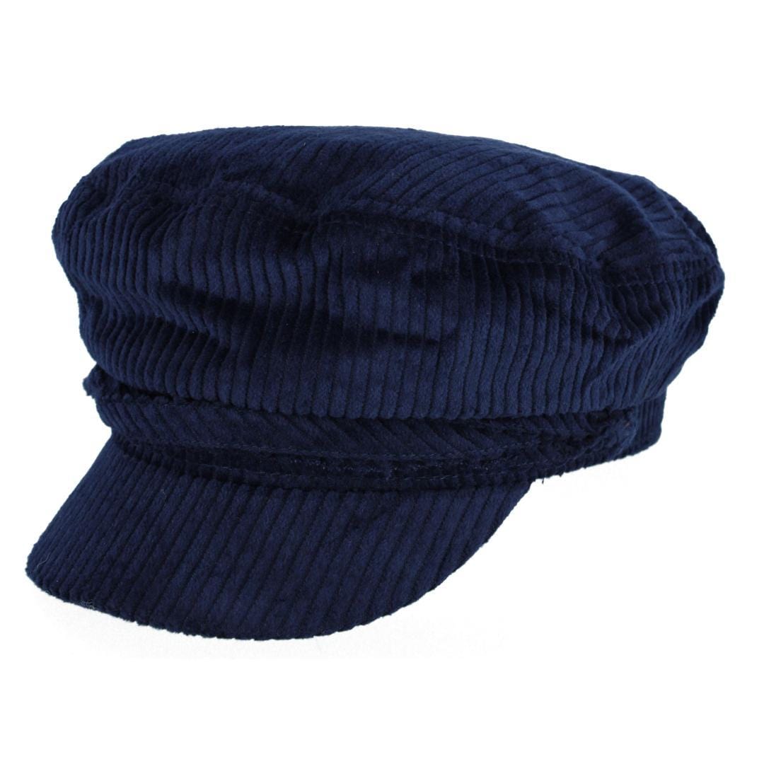 CTM® Women's Chunky Corduroy Cabbie Hat