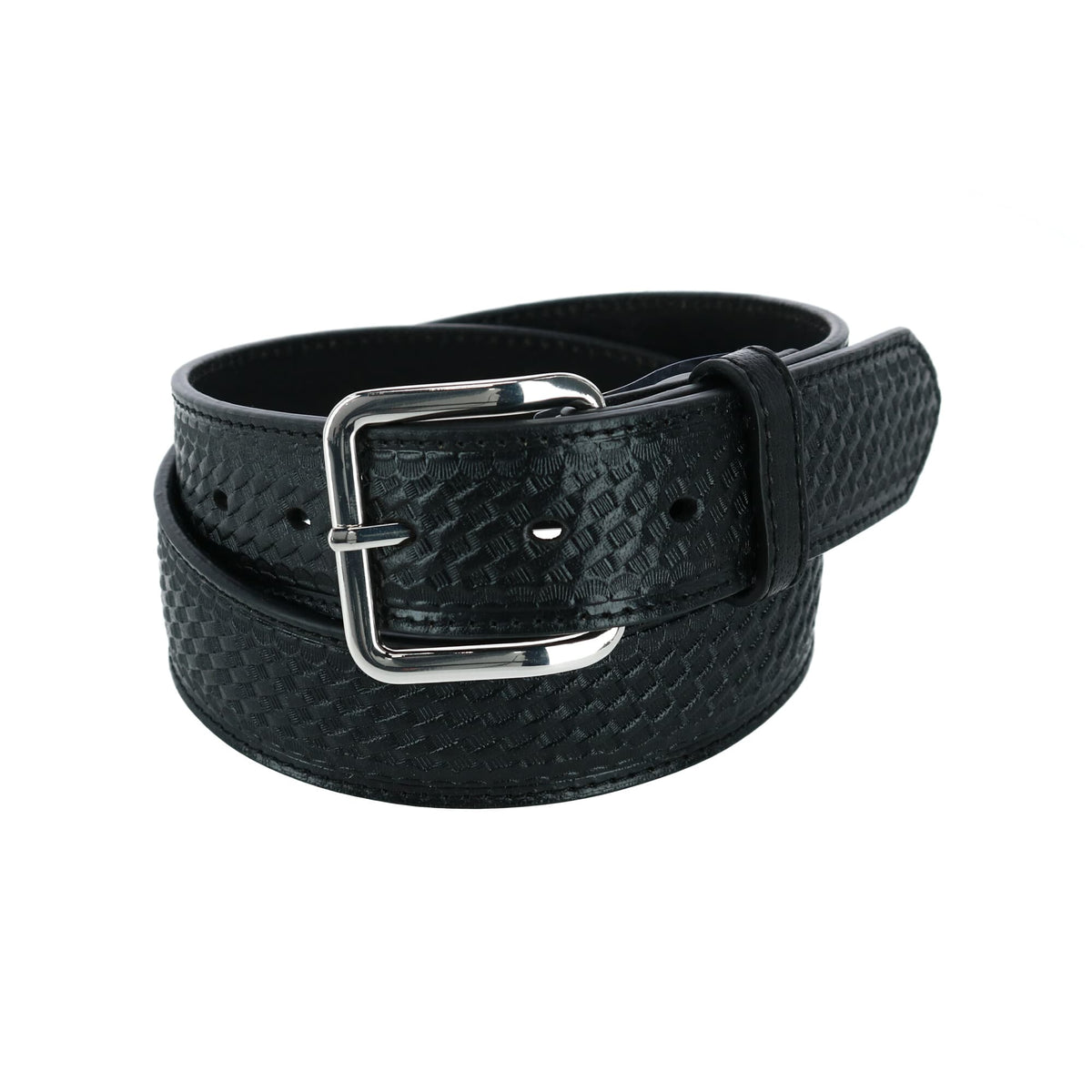 Nocona Belt Co Men's 1.5 Inch Leather Money Belt - Black