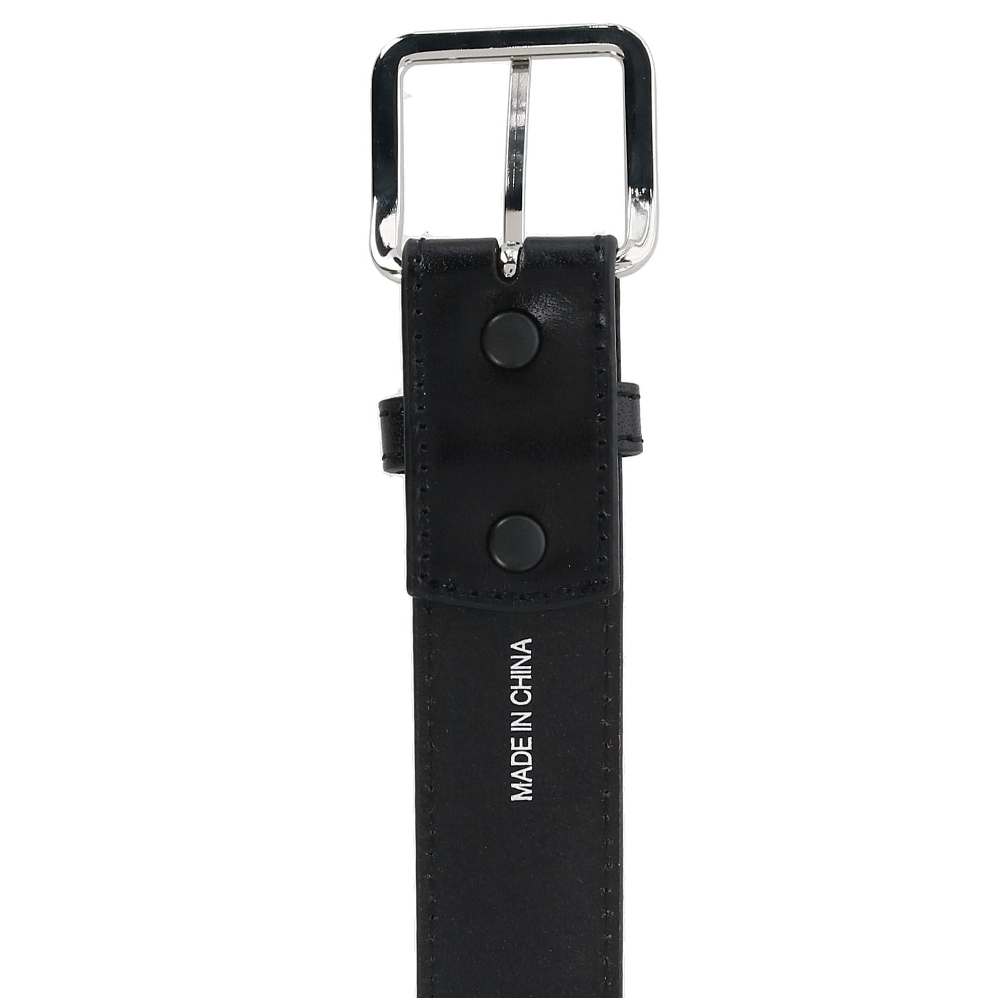 Nocona Belt Co Men's Big & Tall 1.5 Inch Leather Money Belt - Black