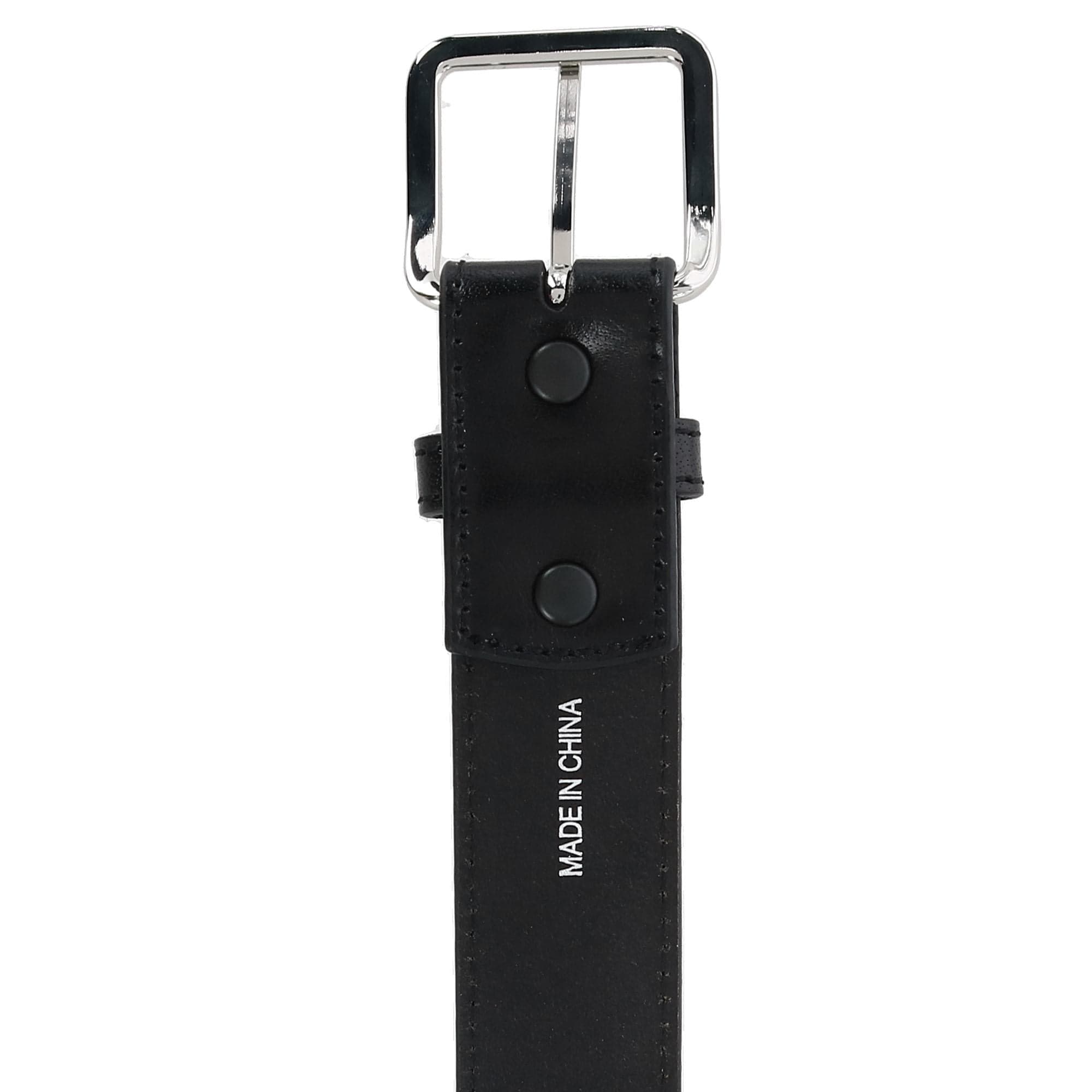 Nocona Belt Co Men's Big & Tall 1.5 Inch Leather Money Belt - Black