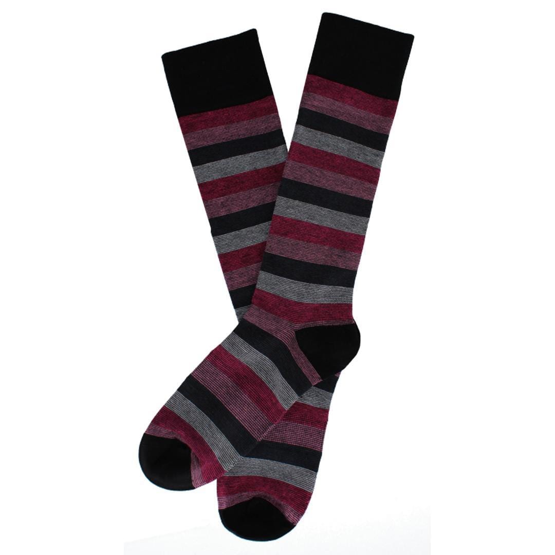 Dead Soxy Men's Color Blocked Premium Novelty Mid-Calf Socks (1 Pair) - Multiple