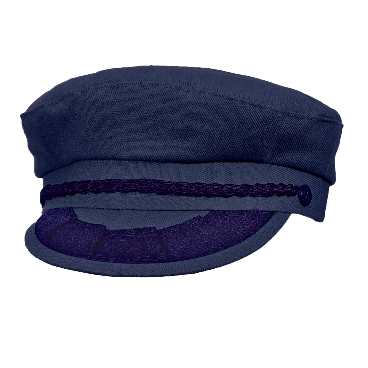 Aegean Men's Greek Cotton Fisherman Hat - Navy