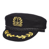 Men's Wool Greek Captains Nautical Cap