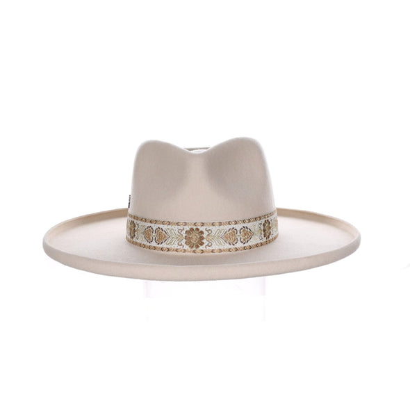 Women's Darlin Wool Felt Teardrop Fedora