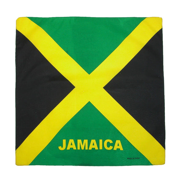 Cotton Jamaican Flag Bandana