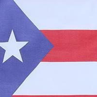 CTM® Cotton Puerto Rico Flag Bandana - Multiple
