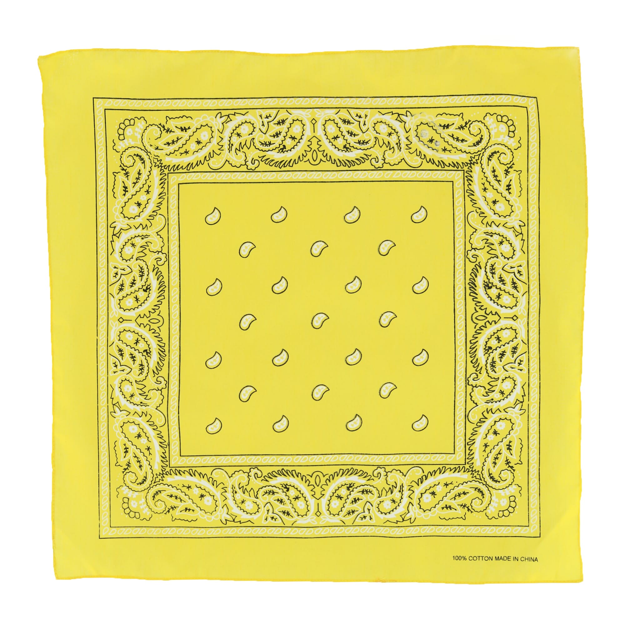 CTM® Cotton Paisley Print Bandana - Cotton Paisley Print Bandana