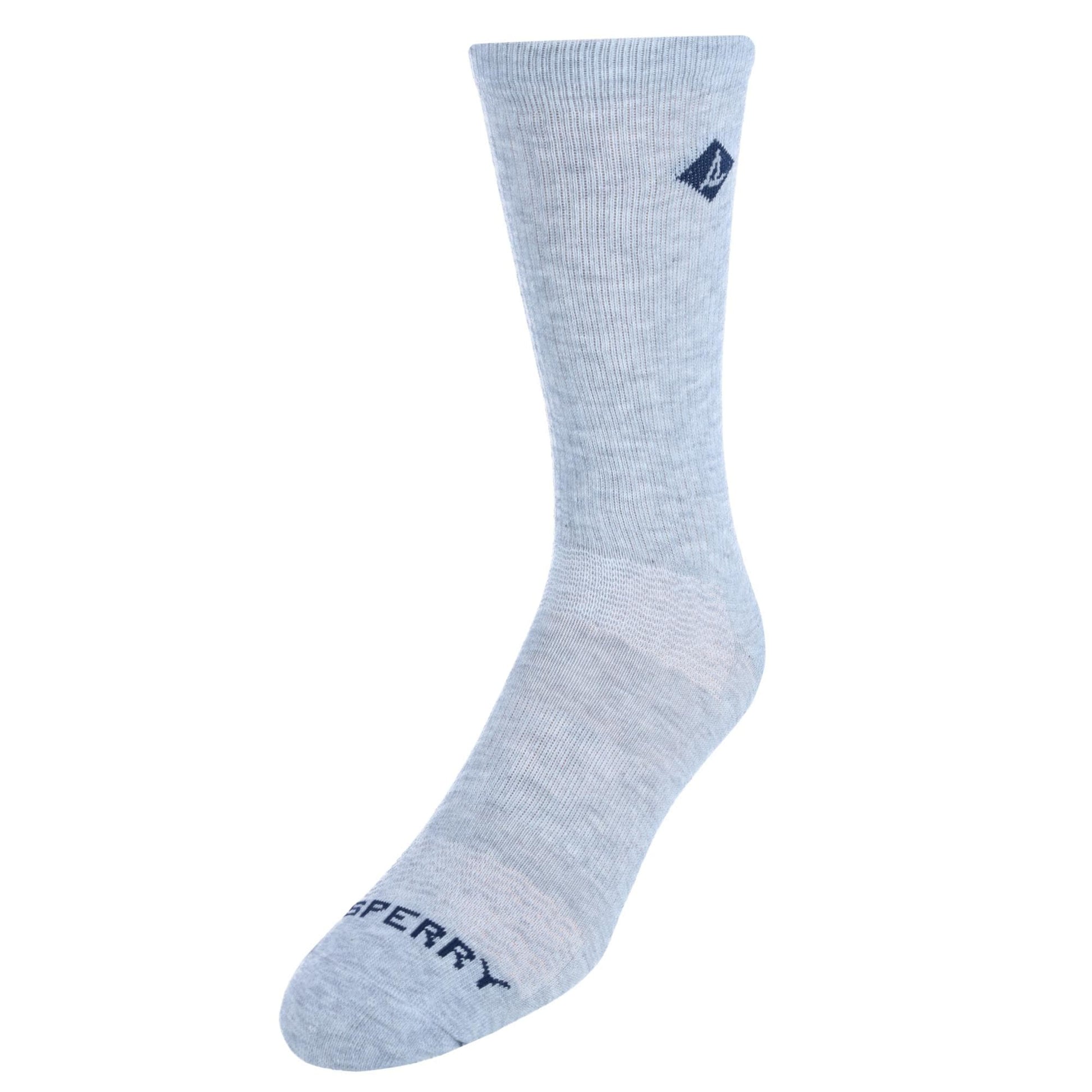 Sperry Men's Super Comfort Sneaker Crew Socks (Pack of 3) - Assorted