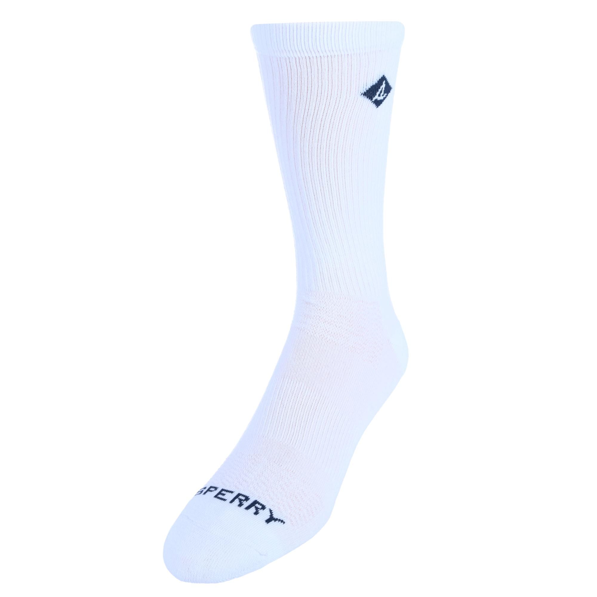 Sperry Men's Super Comfort Sneaker Crew Socks (Pack of 3) - Assorted