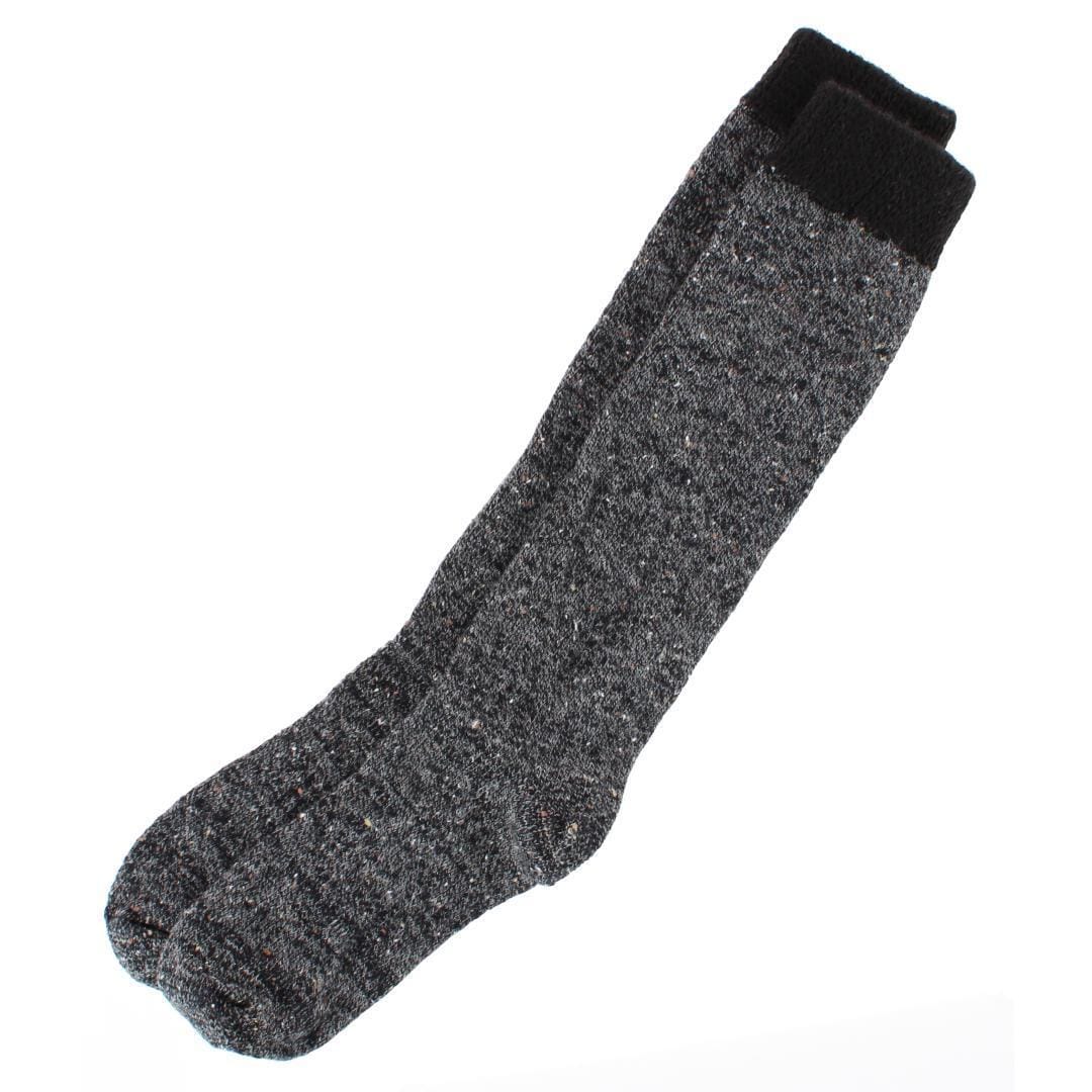 Alotta Knits Women's Premium Wool Sweater Top Knee High Socks (1 Pair Pack) - Black