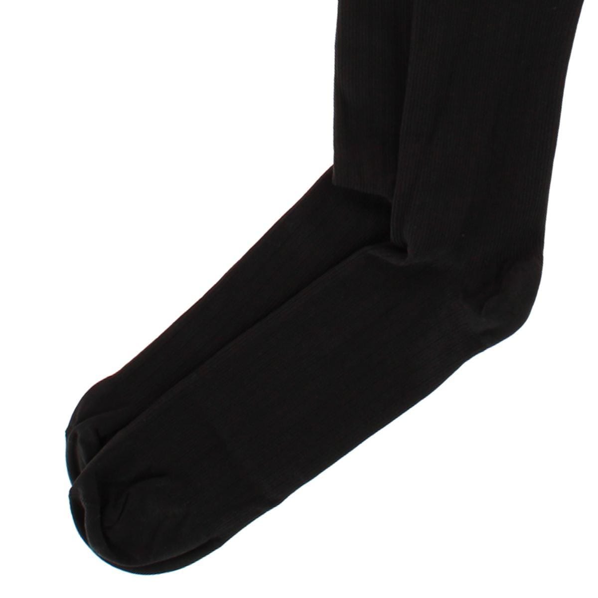 Dr. Scholl's Men's Big & Tall Over the Calf Graduated Compression Socks - Black