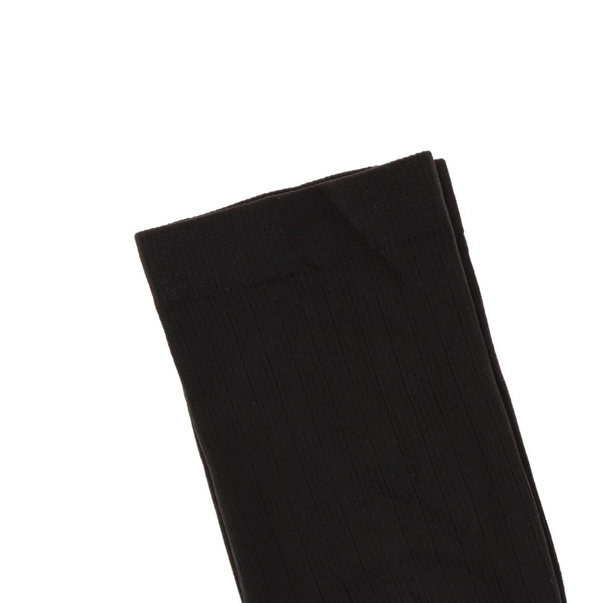 Dr. Scholl's Men's Big & Tall Over the Calf Graduated Compression Socks - Black
