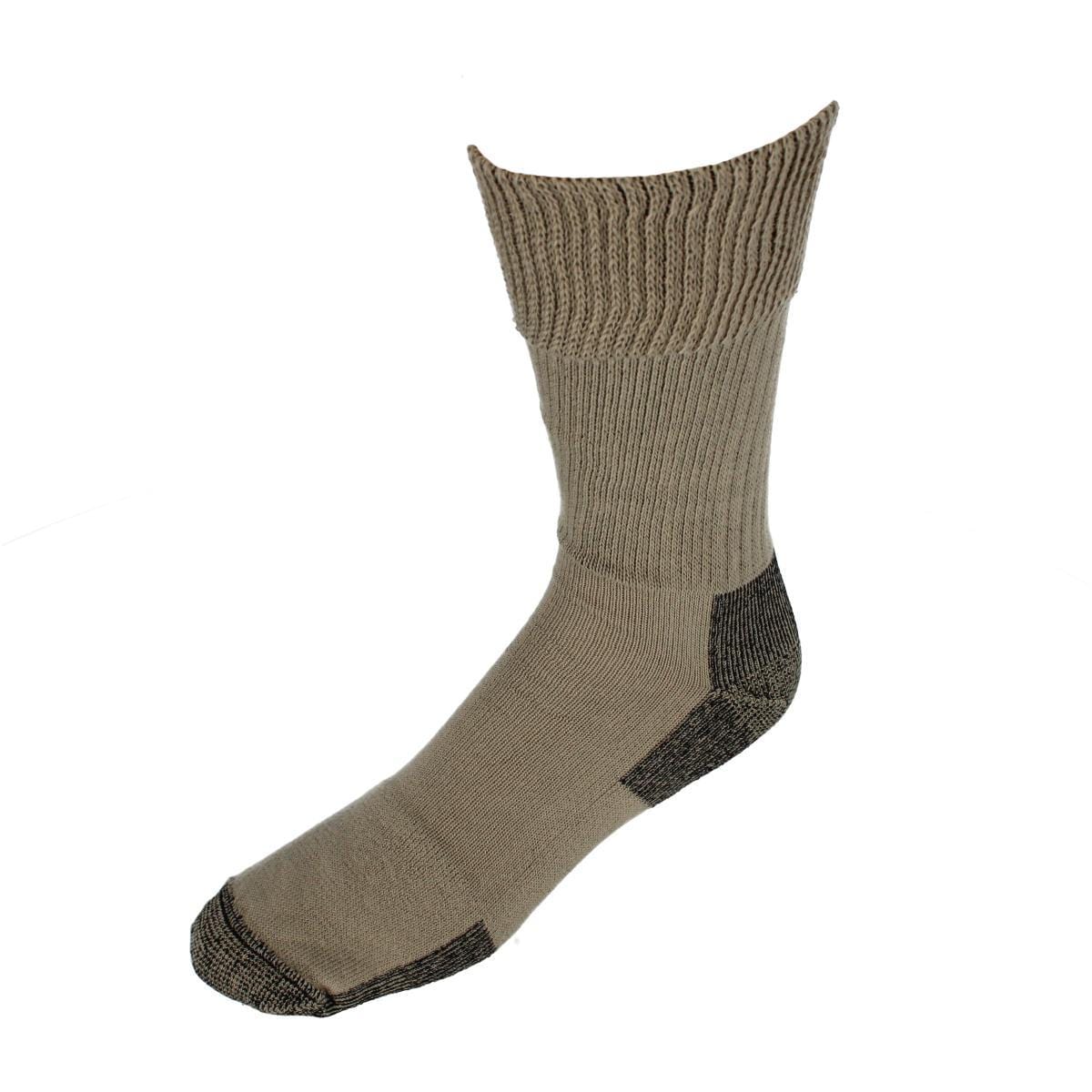 Dr. Scholl's Men's Crew Advanced Relief Socks (2 Pair) - Khaki Assorted