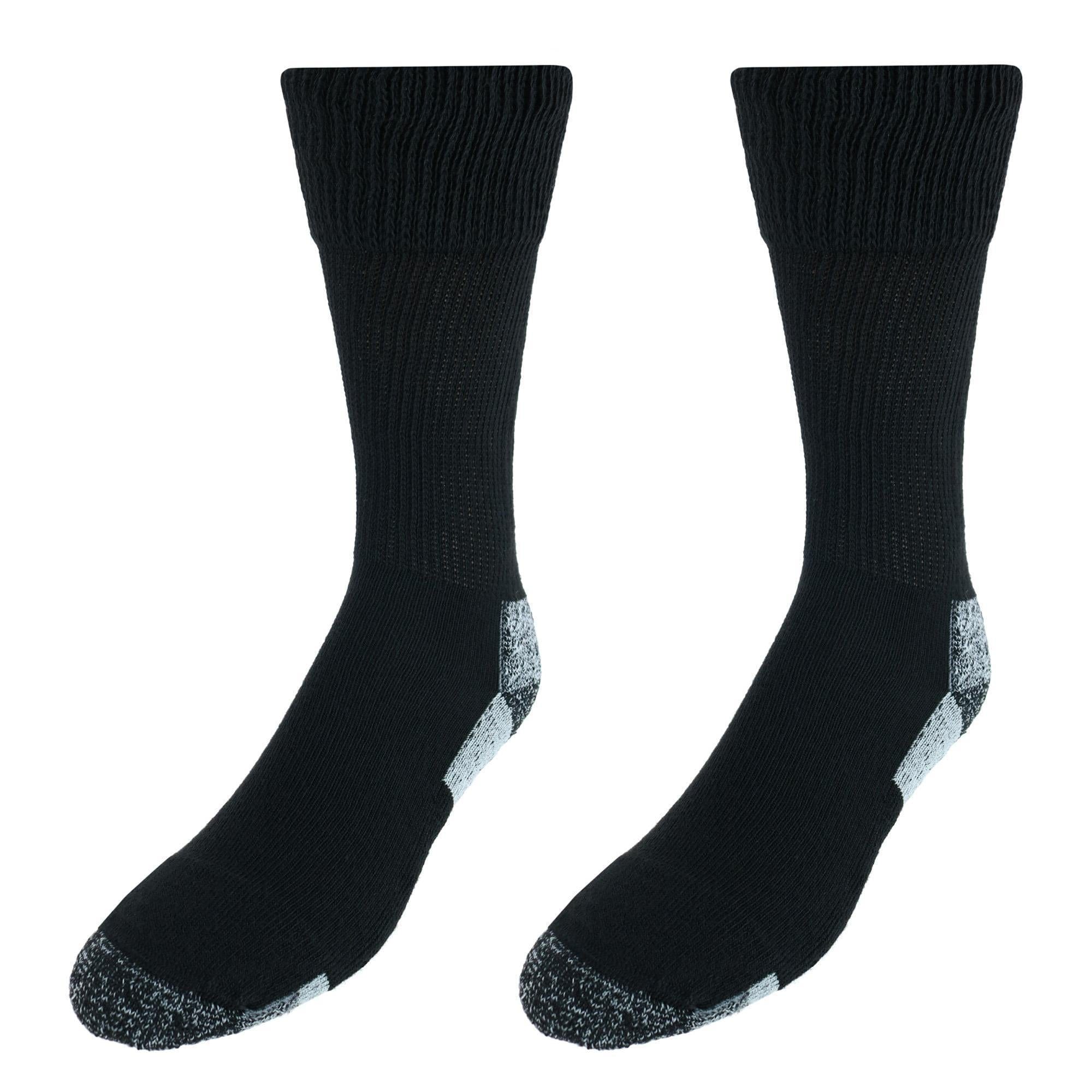 Dr. Scholl's Men's Crew Advanced Relief Socks (2 Pair) - Charcoal Assorted