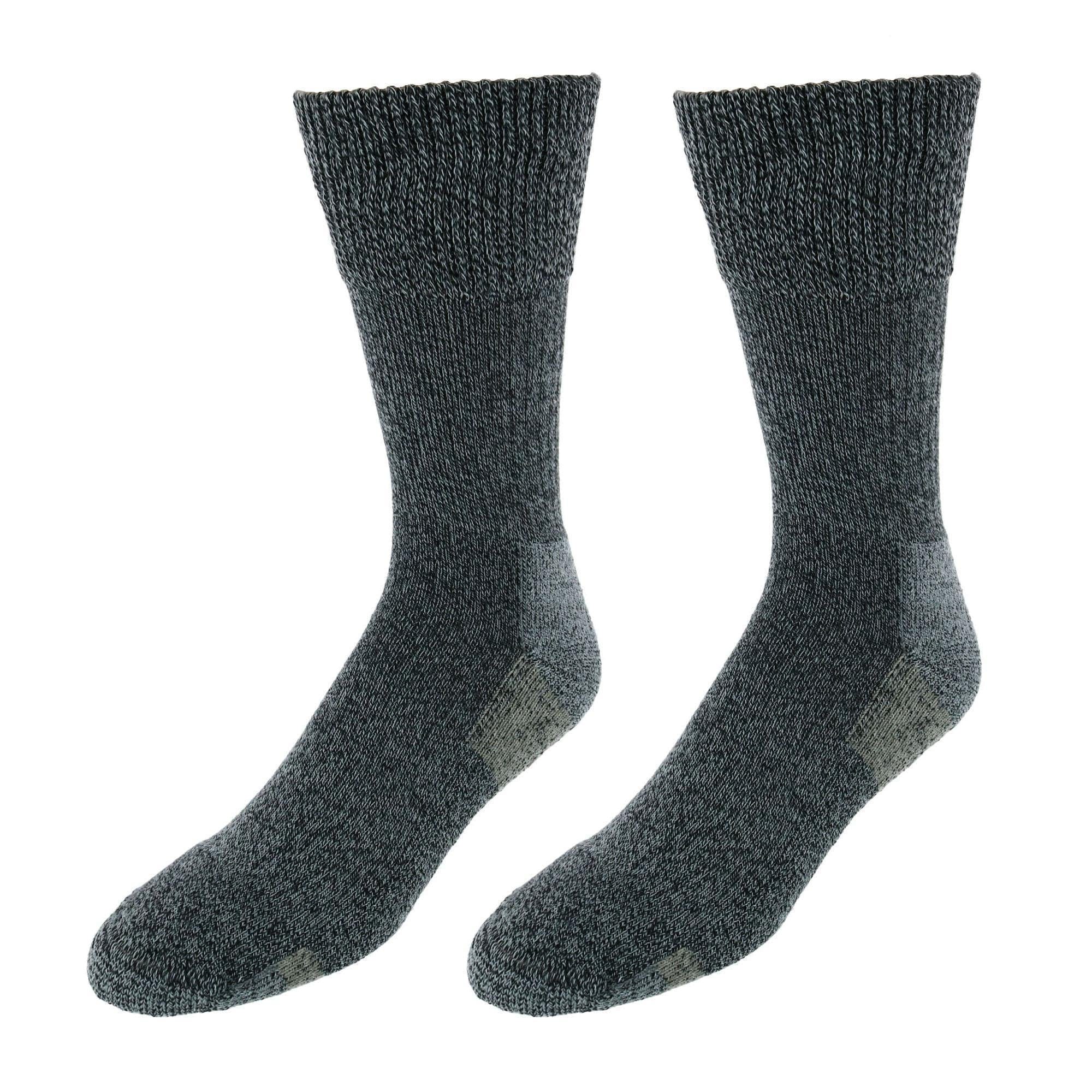 Dr. Scholl's Men's Crew Advanced Relief Socks (2 Pair) - Charcoal Assorted