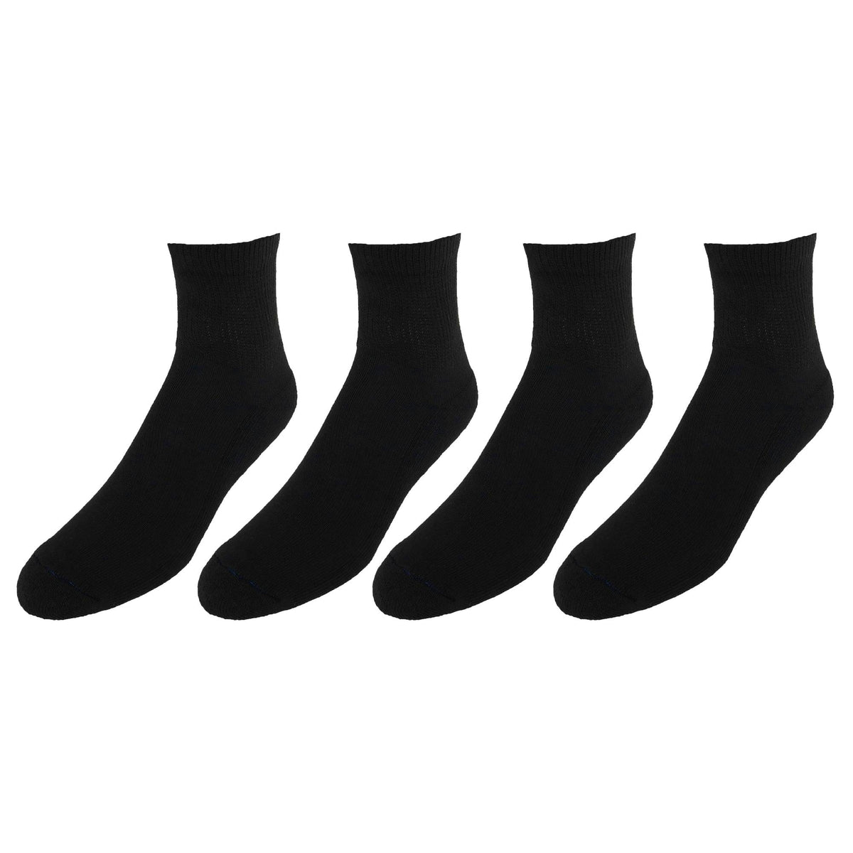 Dr Scholls Men's Ankle Length Diabetes and Circulatory Socks (4 Pair Pack) - Black