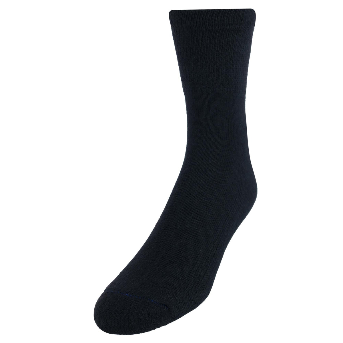 Dr Scholls Men's Big and Tall Circulatory Quarter Socks (4 Pair Pack) - Black