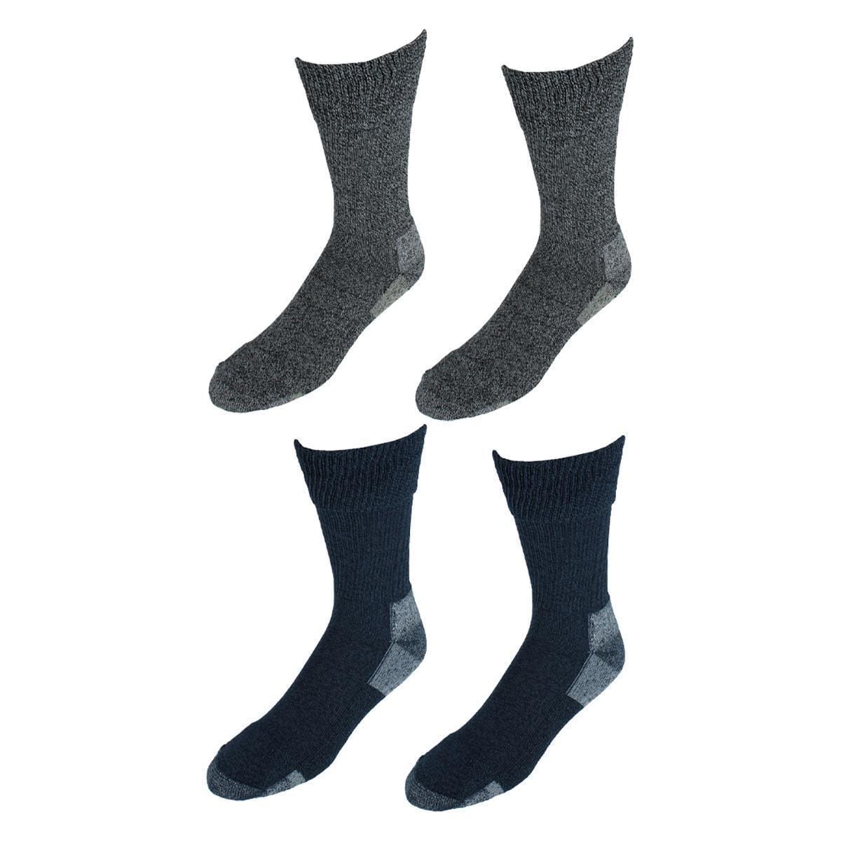 Dr Scholls Men's American Lifestyle BlisterGuard Crew Socks 2 Pair - Navy