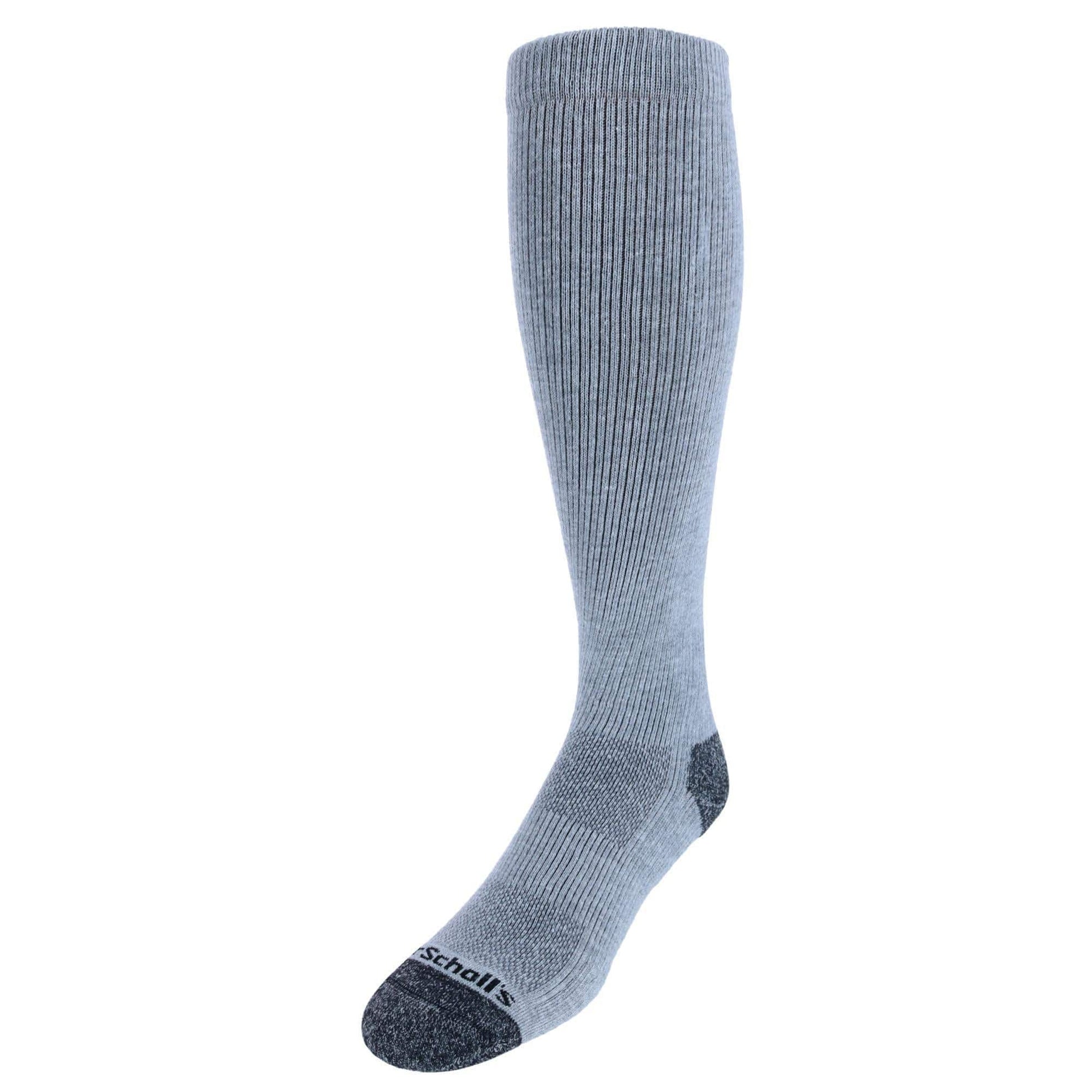 Dr. Scholl's Men's Over The Calf Compression Work Sock (1 Pair) - Men's Over The Calf Compression Work Sock (1 Pair)