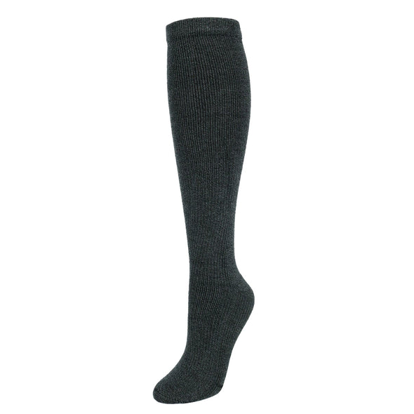 Women's Plus Size Marled Knee High Compression Socks