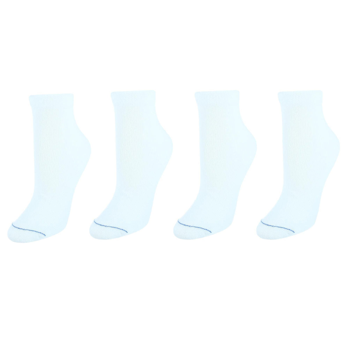 Dr. Scholl's Women's Plus Size Low Diabetes & Circulatory Socks (Pack of 4) - White