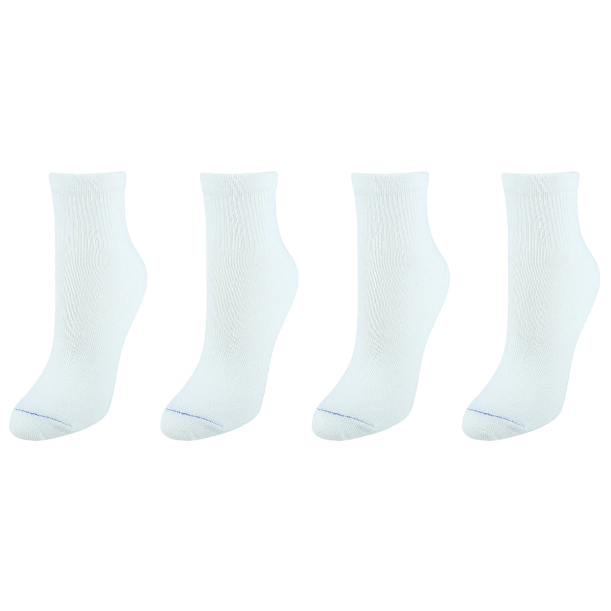 Dr Scholls Women's Diabetes and Circulatory Ankle Socks (4 Pair Pack) - White